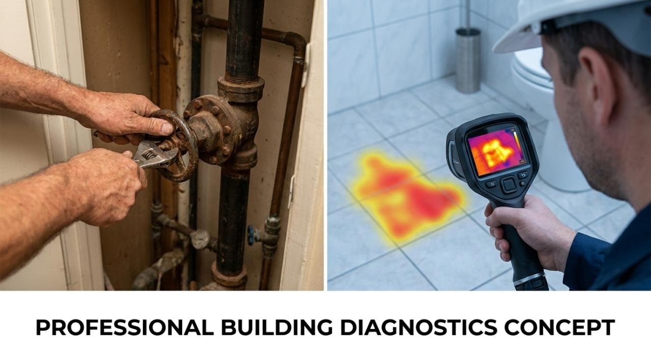 Първи стъпки при теч: Какво да направите преди да повикате експерт по диагностика