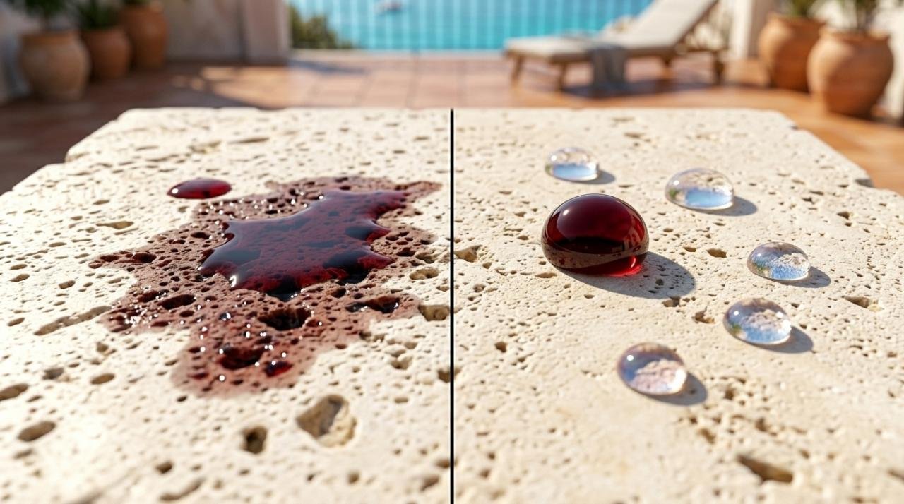 Невидимата защита: Защо импрегнирането е задължително за естествения камък у дома и навън