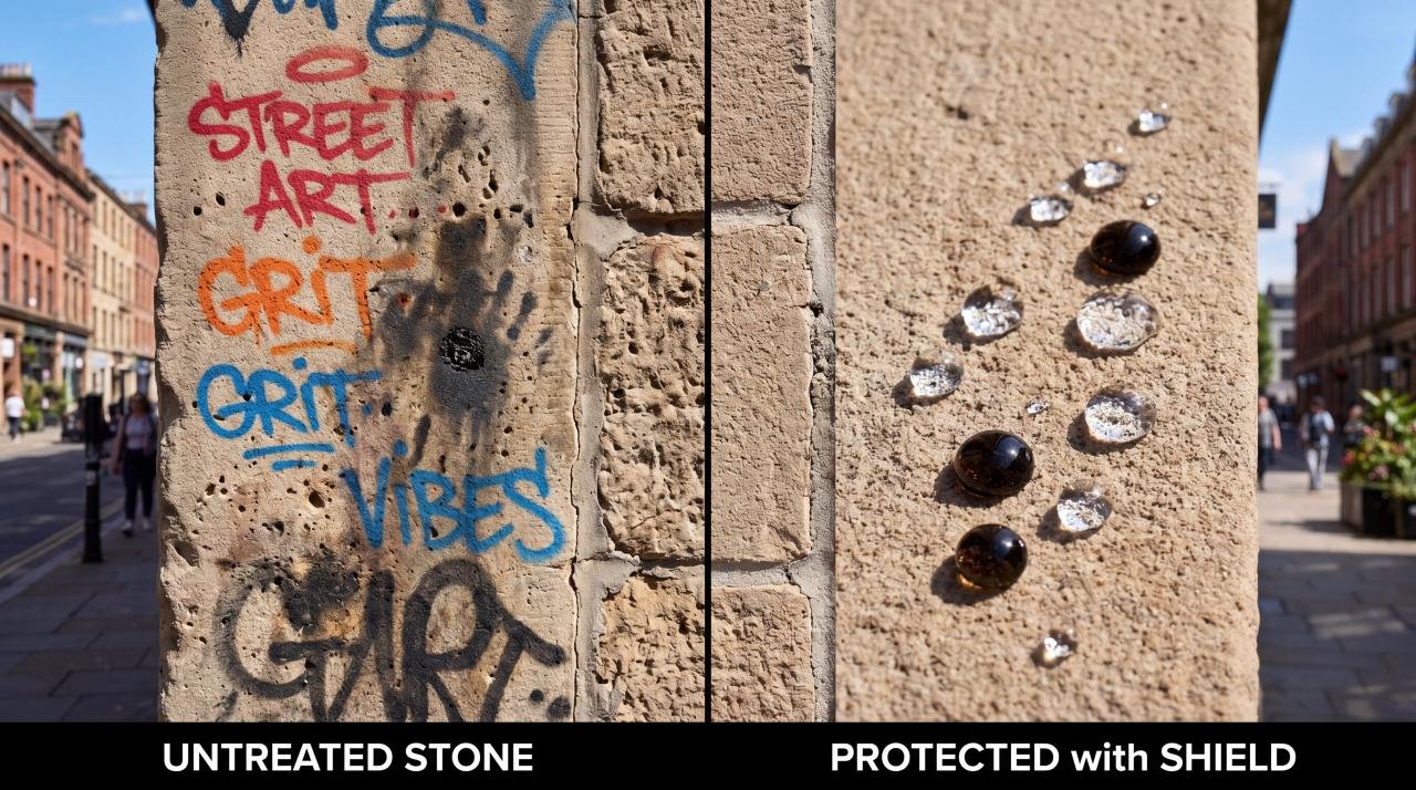 Импрегниране срещу графити