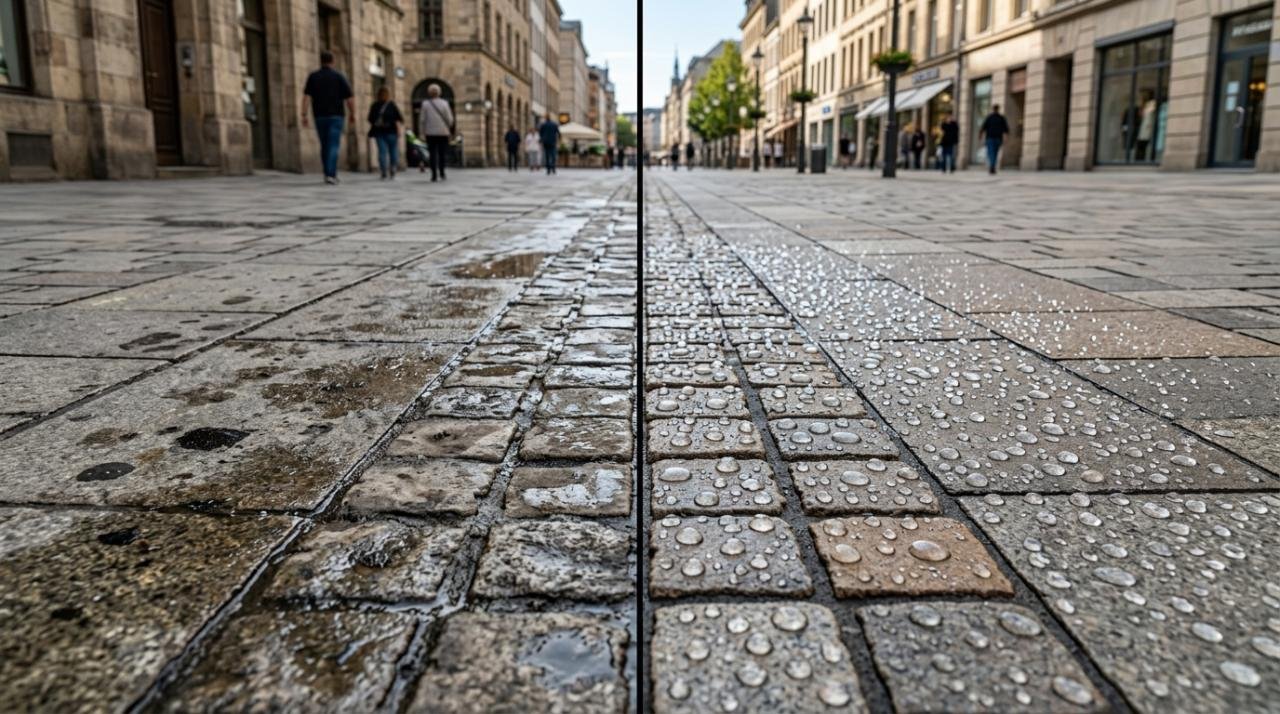 Импрегниране на градски настилки в София и Пловдив